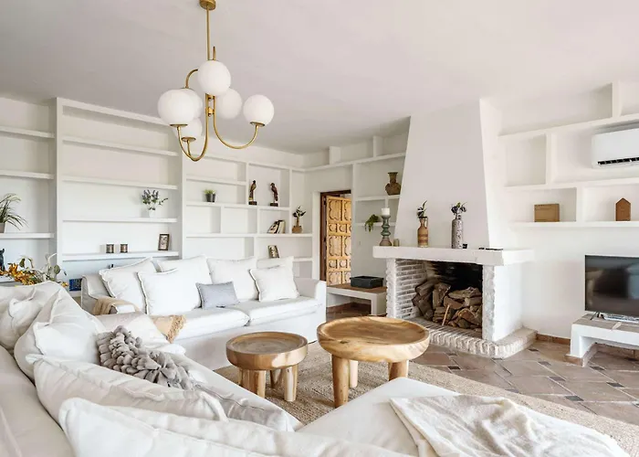 Olivos Boho Style Pool Tranquile Villa Marbella